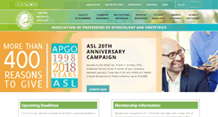 Desktop Screenshot of apgo.org